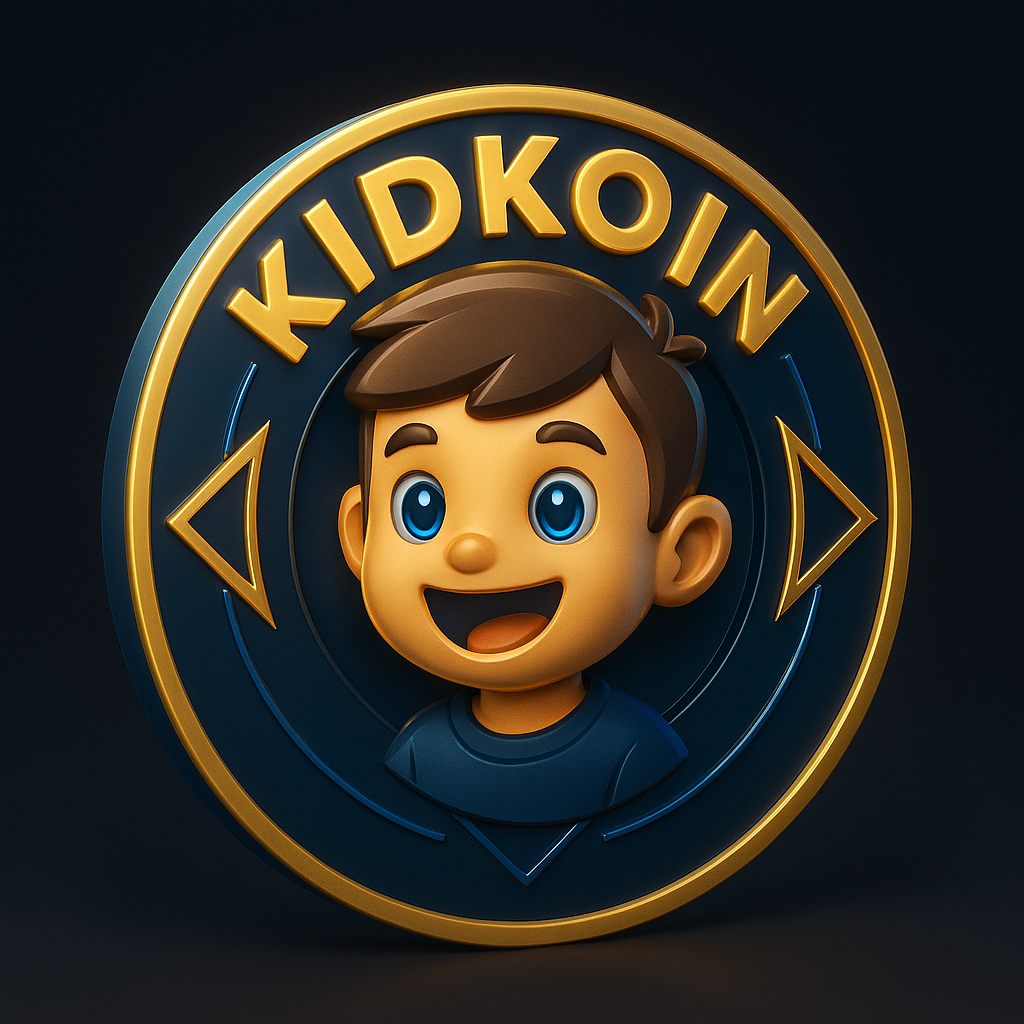 KidKoin 3D Logo